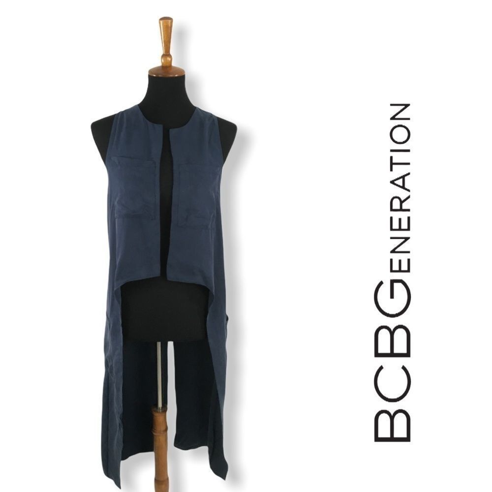 BCBGeneration Dark Blue Vest